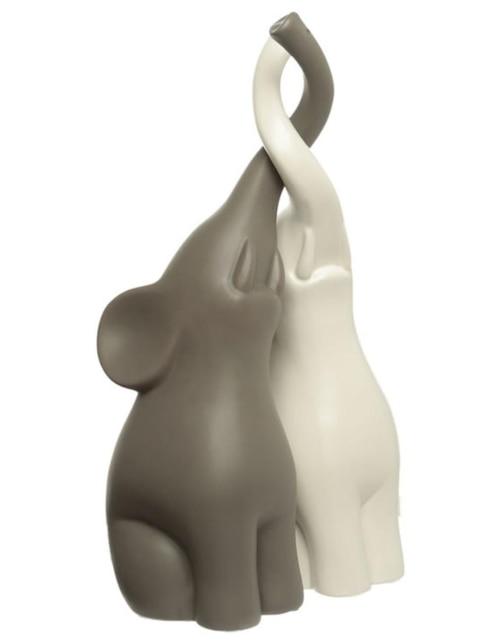 Figura de elefante Crown Baccara de cerámica