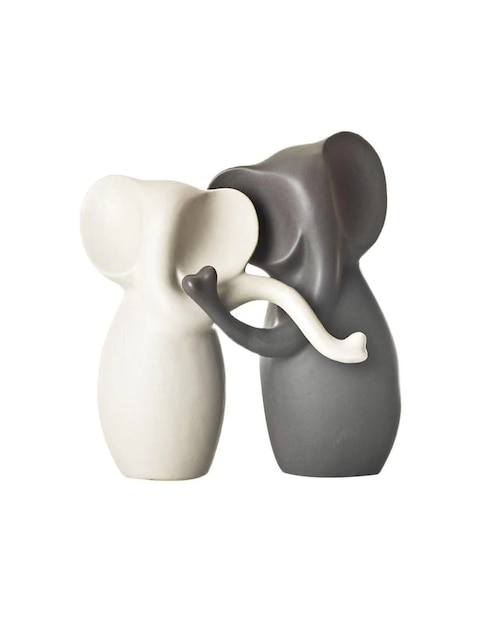 CROWN BACCARA Figura de elefante Crown Baccara Kafka de cerámica