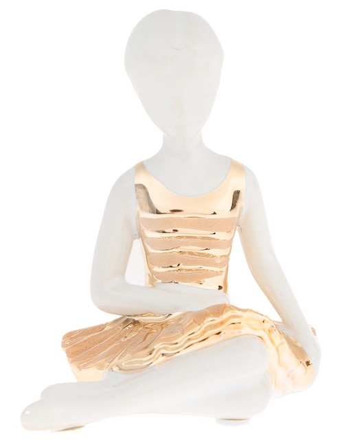 Figura de bailarina Music de cerámica 1
