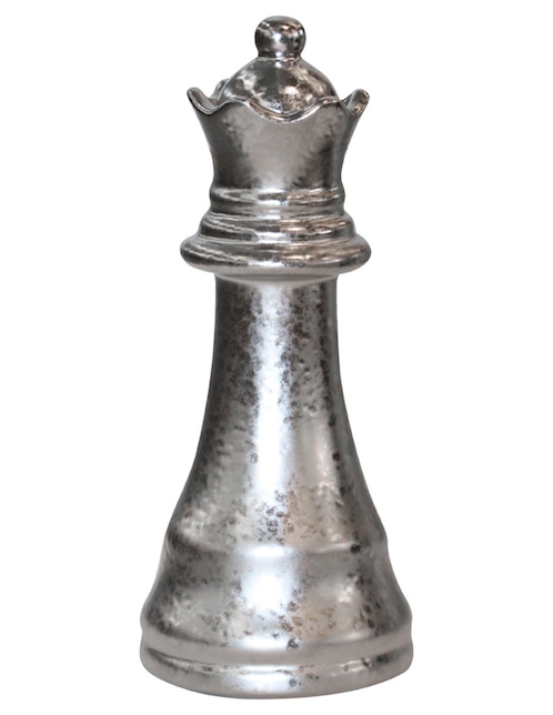 Figura decorativa de reina ajedrez Gaf de cerámica