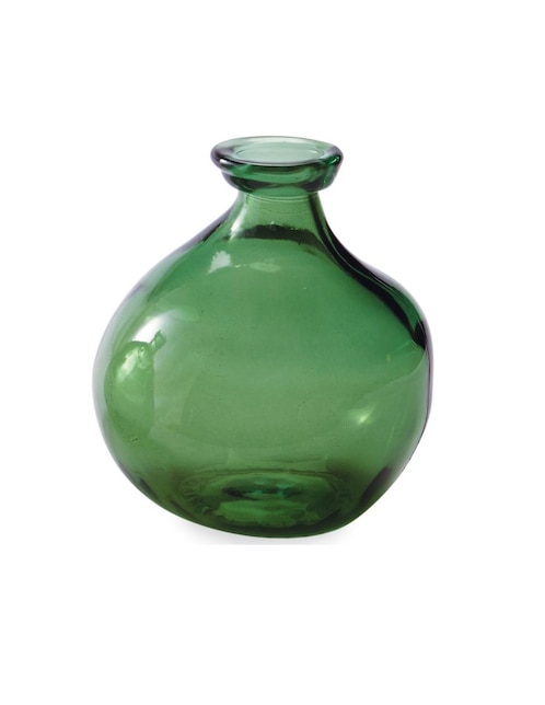 Florero Mud Pie Bottleneck verde