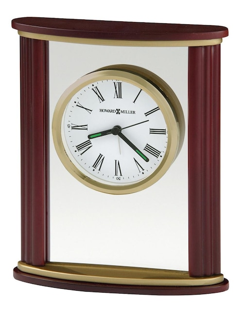 Reloj de mesa Howard Miller de acero inoxidable