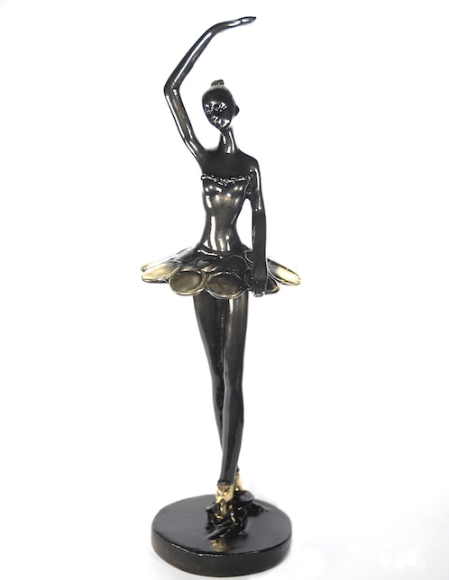 Figura de bailarina de metal 1