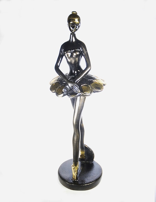 Figura de bailarina de metal 1