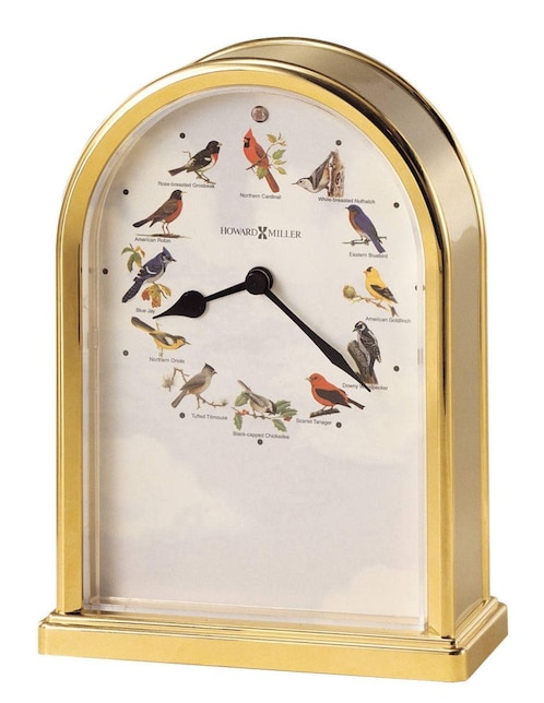 Reloj de Mesa Howard Miller Songbirds III