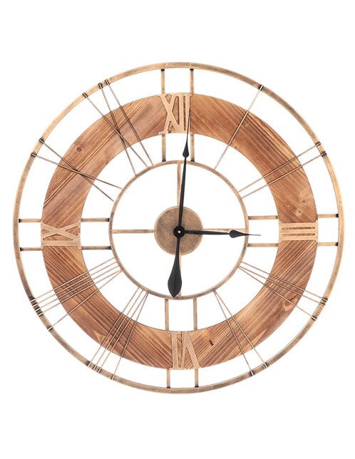 Reloj de pared Casagora Warm Rustic de madera