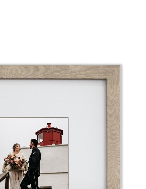 Set de 5 marcos fotográficos de poliestireno Paspartú Frames