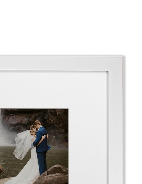 Set de 6 marcos fotográficos de poliestireno Paspartú Frames