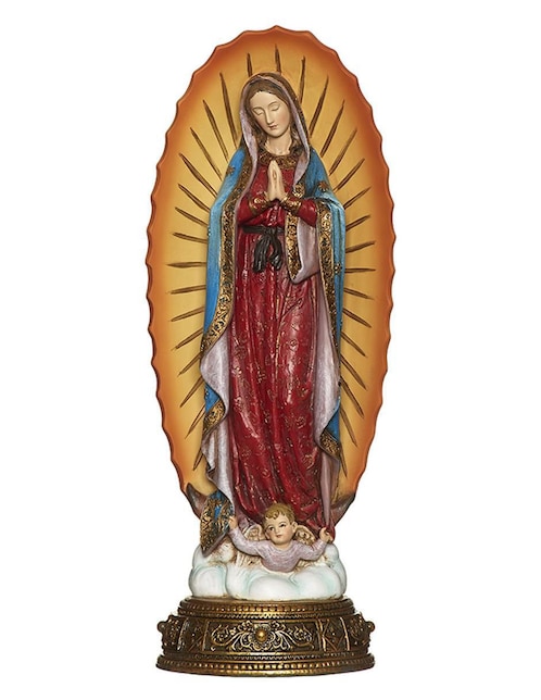 Escultura religiosa Joseph's Studio Virgen de Guadalupe