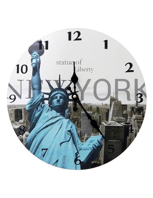 Reloj de pared Aquila de madera