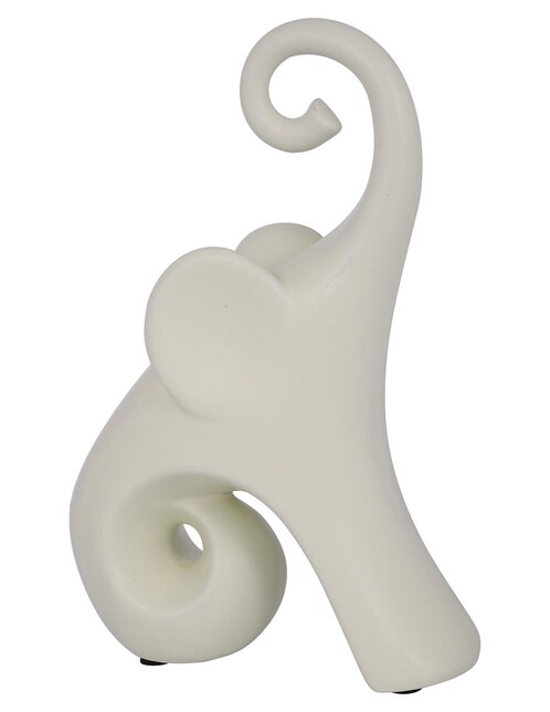 Figura decorativa elefante Haus Momentum de cerámica