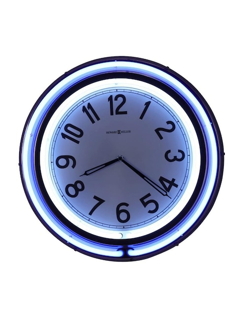 Reloj de pared Howard Miller de vidrio