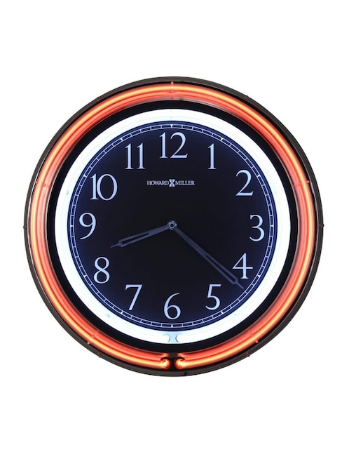 Reloj de pared Howard Miller de vidrio