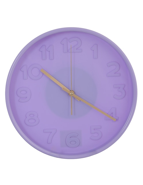 Reloj de pared Haus Kids Ariel de plástico