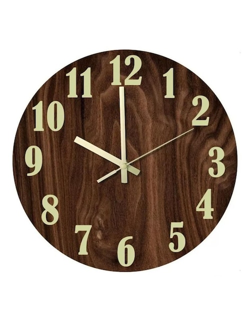 Reloj de pared de madera 1