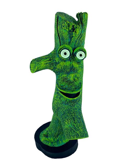 Figura decorativa de árbol Tlatoani Eyes Glow In The Dark de madera