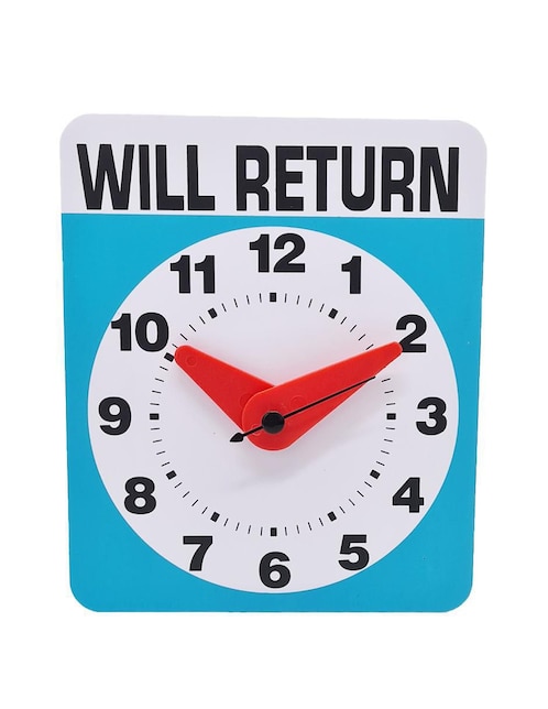 Reloj de pared Kikkerland de ABS