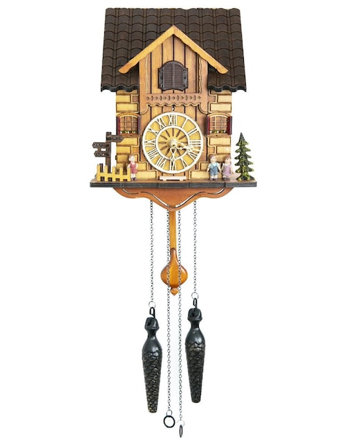 Reloj cucú de madera 1