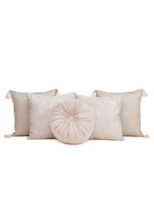 Set de cojín decorativo Beige 1