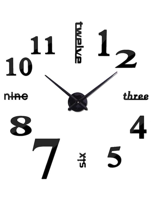 Reloj de pared de acrílico 1