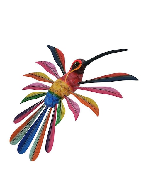 Escultura yag mani alebrijes colibrí "de" madera