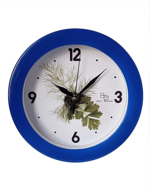 Reloj de pared best desing sin familia o colección "de" plástico