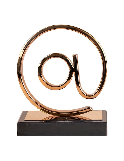 Figura de arroba Park Lane Artística de metal