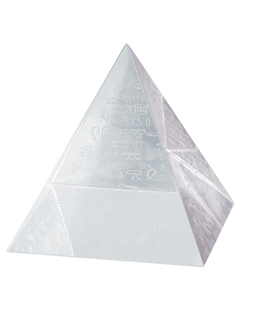 Figura de pirámide Park Lane Artística de cristal