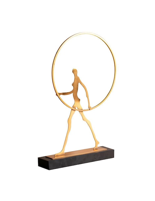 Figura de gimnasta Park Lane Artística de metal