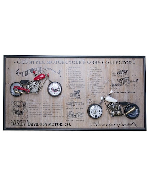 Reloj de pared Running Decora de metal