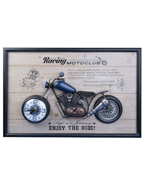 Reloj de pared Running Decora de madera