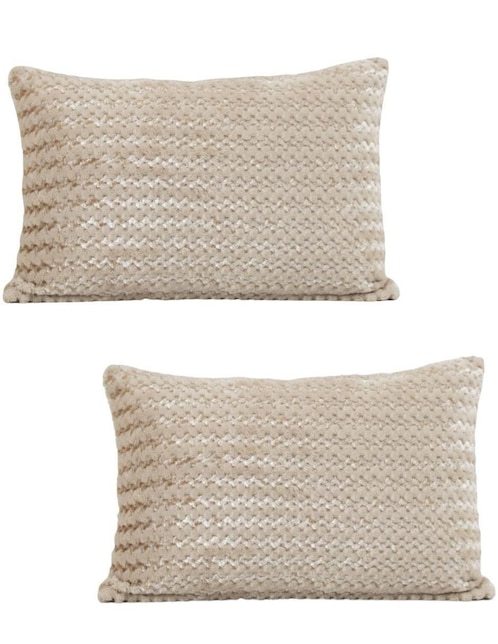 Set de cojín decorativo Antonela Gene Linen Rect