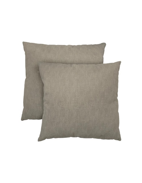 Set de cojín decorativo Corner Velvet Italia Latte