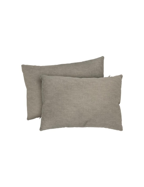 Set de cojín decorativo Corner Riñoneros Velvet Italia Latte