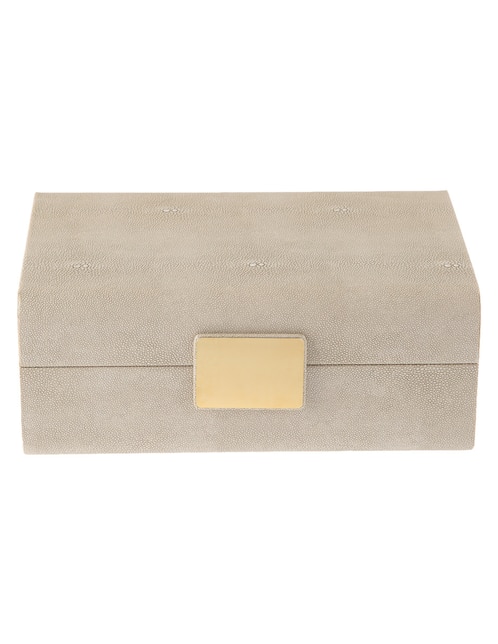 Caja decorativa Ancestral Mineral rectangular