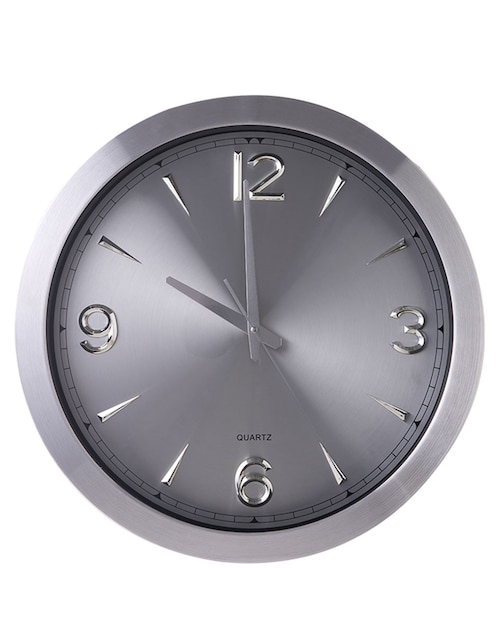 Reloj de pared Haus de aluminio