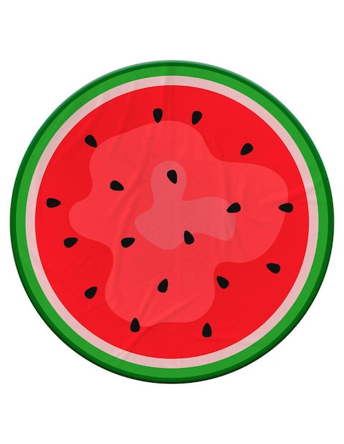 Frazada de tejido plano Juana Gallo Frutas Sandía unisex