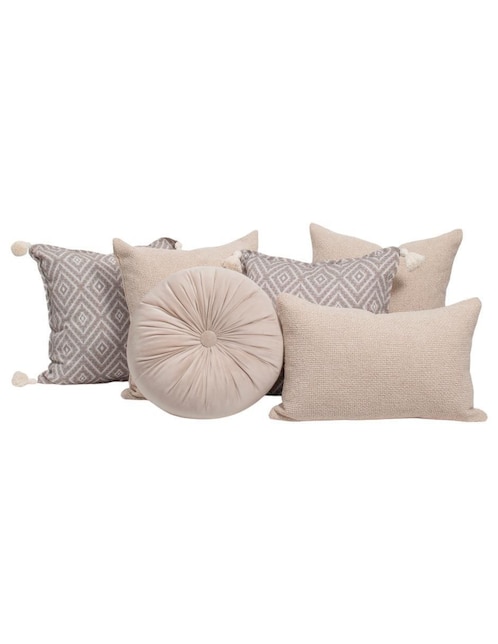 Set de cojín decorativo antonela sin familia o colección no aplica
