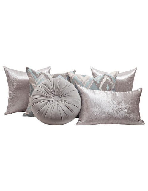Set de cojín decorativo Antonela Plata