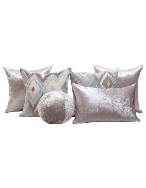 Set de cojín decorativo Antonela Plata