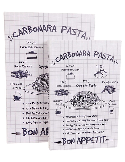 Set caja decorativa Cooking rectangular con 2 piezas 1