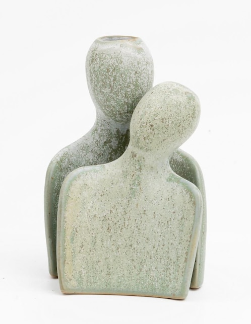 Figura de pareja Sochic de cerámica