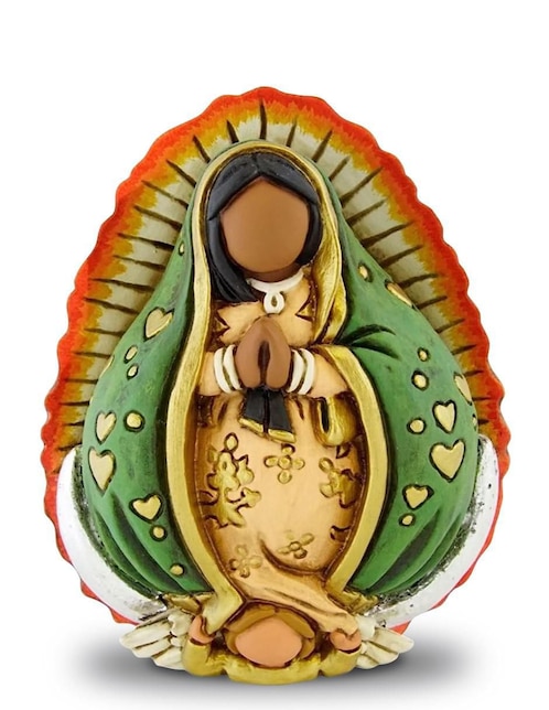 Escultura religiosa Dari & Alice Virgen Guadalupe
