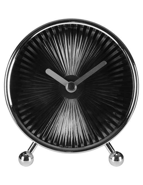RELOJ MESA ESENCIAL MID CENTU, NEGRO