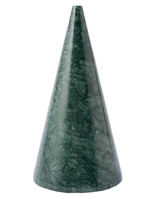 Figura de cono de mármol 1