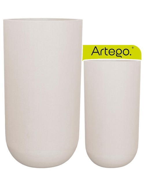 Set maceta DUO KUALA Japi de plástico 1