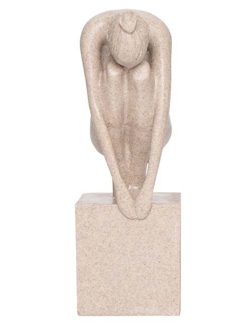 Figura Yoga Lady de resina 1