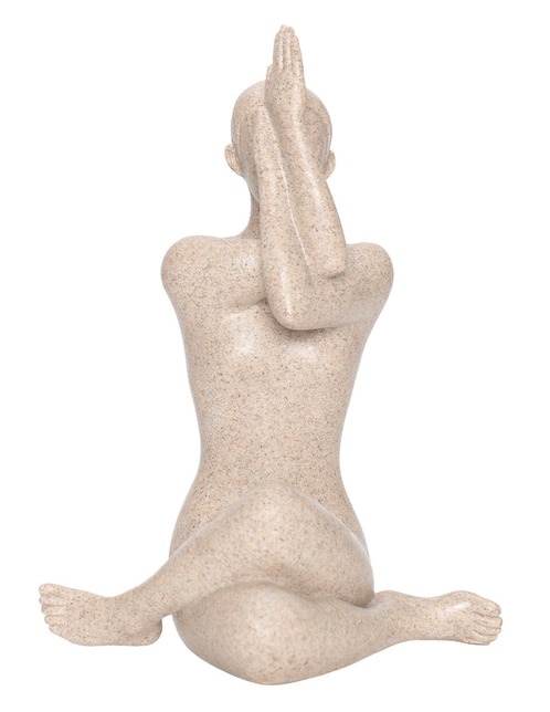 Figura John Nada Bluebell & Co. Yoga Lady de resina