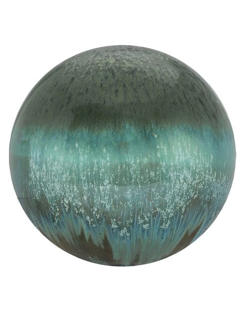 Figura de esfera N Narrative Reactive Greens de cerámica