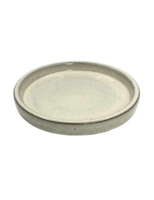Plato para maceta de cerámica